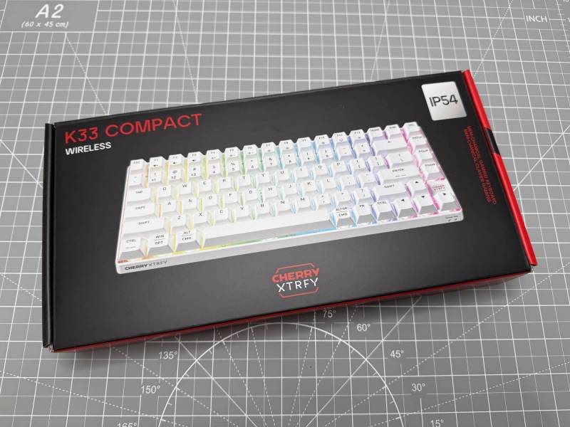 CHERRY XTRFY K33 Keyboard Review: A Compact 75% Keyboard with Splash Resistance and a Twist 3 Cherry XTRFY K33
