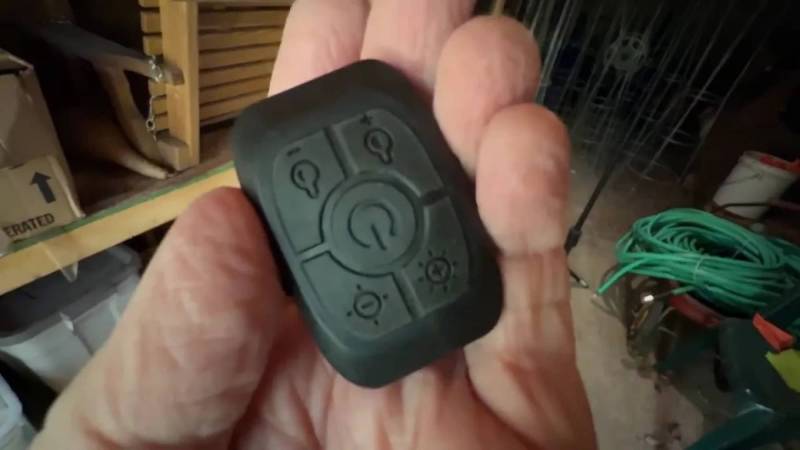 Infinity X1 2000 Lumen Camp Light Review: A Bright, Versatile Light for Camping, Work, and Anywhere You Need Portable Illumination 11 Infinity X1 2000 Lumen Camp Light remote