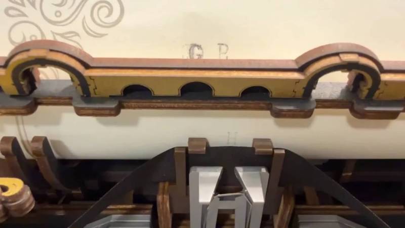 ROKR Mechanical Typewriter Wooden 3D Puzzle Review: A Gorgeous Build That’s More Display Piece Than Typewriter 8 ROKR Mechanical Typewriter Wooden 3D Puzzle