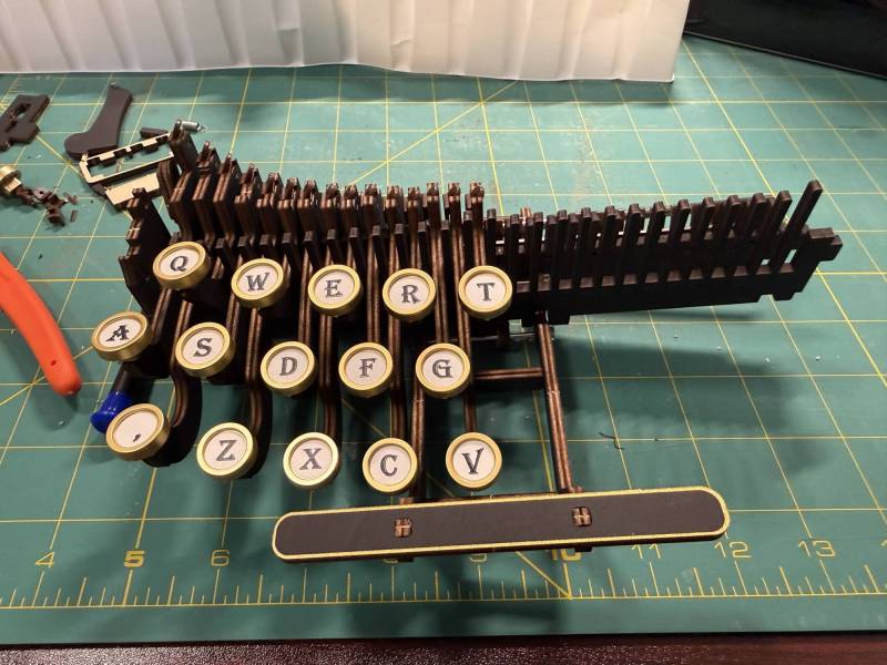 ROKR Mechanical Typewriter Wooden 3D Puzzle Review: A Gorgeous Build That’s More Display Piece Than Typewriter 5 ROKR Mechanical Typewriter Wooden 3D Puzzle
