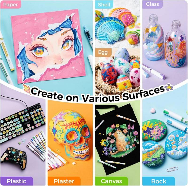 Gear Diary’s 2026 Back-to-School Gift Guide & Giveaway: Smart, Practical Picks for Every Stage of School and Beyond 71 120 colors Ohuhu Kahuku Series Direct-Ink Acrylic Paint Markers