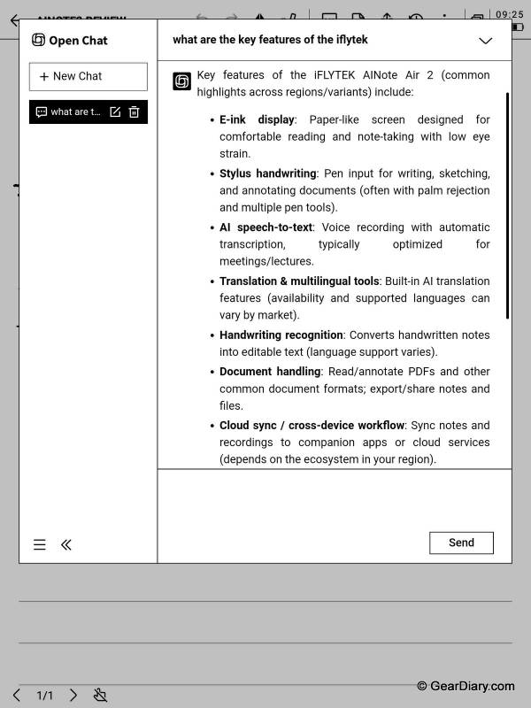 iFLYTEK AINOTE Air 2 Review: A Slim E-Ink Notebook That Nails Note-Taking and Transcription (If You Can Forgive the Software) 17 iFLYTEK AINOTE Air 2