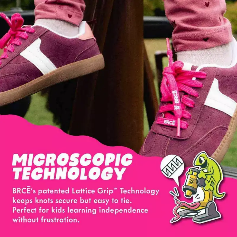 Gear Diary’s 2026 Back-to-School Gift Guide & Giveaway: Smart, Practical Picks for Every Stage of School and Beyond 14 BRCE Laces