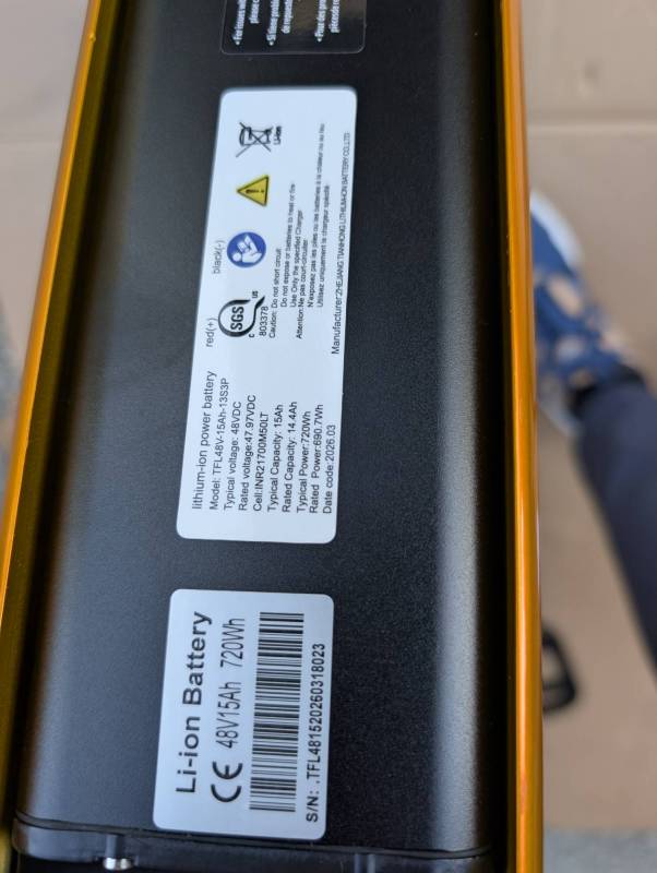 Batch eCB.3 E-Bike Review: An E-Bike Done Right 13 Batch eCB.3 E-Bike battery