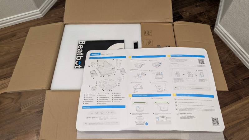Beatbot AquaSense 2 Ultra AI Robotic Pool Cleaner Review: It Cleans Your Pool Even at Night 2 Beatbot AquaSense 2 Ultra AI Robotic Pool Cleaner Box Contents