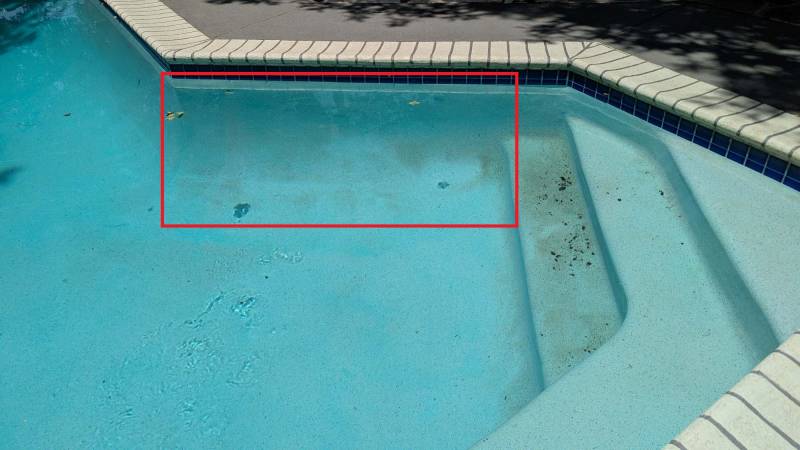 Beatbot AquaSense 2 Ultra AI Robotic Pool Cleaner Review: It Cleans Your Pool Even at Night 54 Missed wall