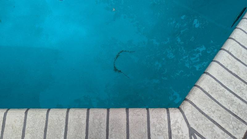 Beatbot AquaSense 2 Ultra AI Robotic Pool Cleaner Review: It Cleans Your Pool Even at Night 56 Missed debris after cleaning