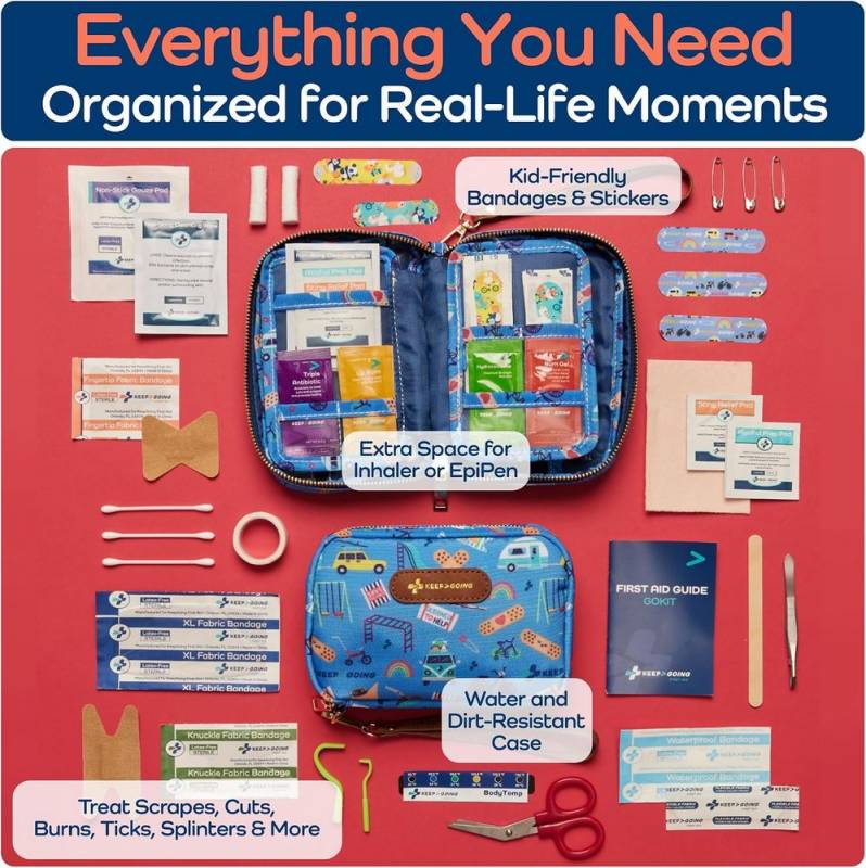 Gear Diary’s 2026 Back-to-School Gift Guide & Giveaway: Smart, Practical Picks for Every Stage of School and Beyond 57 Keep>Going First Aid GoKit