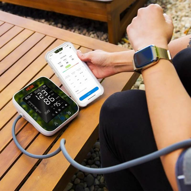 MOBI Smart Bluetooth Arm Blood Pressure Monitor