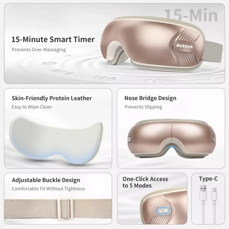 Gear Diary’s 2026 Back-to-School Gift Guide & Giveaway: Smart, Practical Picks for Every Stage of School and Beyond 87 Nekteck Eye Massager