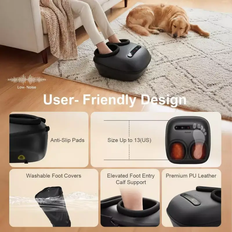 Gear Diary’s 2026 Back-to-School Gift Guide & Giveaway: Smart, Practical Picks for Every Stage of School and Beyond 140 Nekteck Shiatsu Foot Massager Machine with Heat