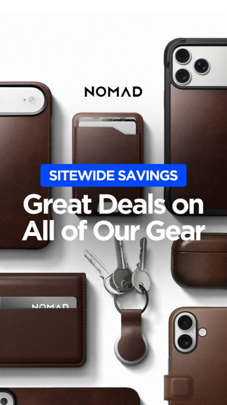 The Nomad Anniversary Sale Brings Sitewide Savings on Apple Accessories July 13th Through the 20th 2 Nomad Anniversary Sale