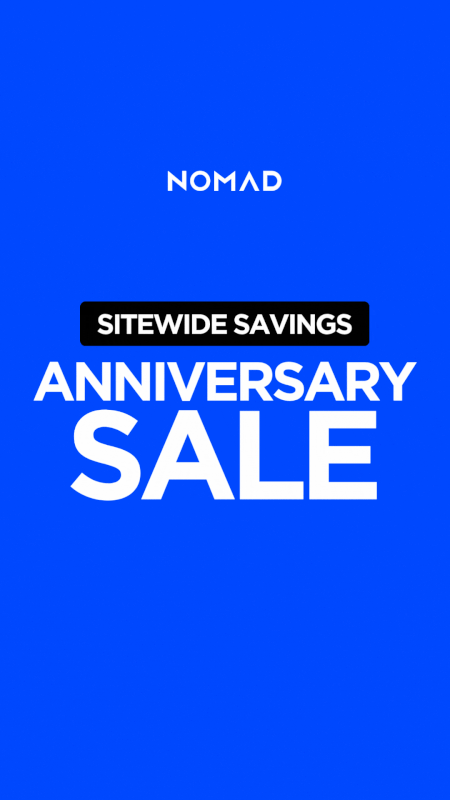 The Nomad Anniversary Sale Brings Sitewide Savings on Apple Accessories July 13th Through the 20th 1 Nomad Anniversary Sale