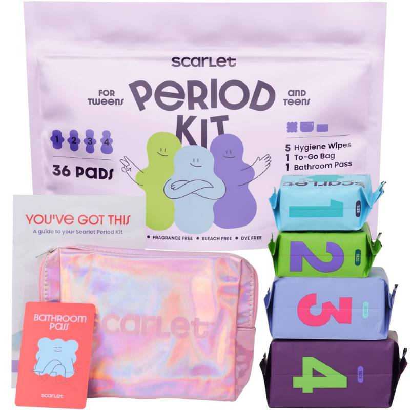 Gear Diary’s 2026 Back-to-School Gift Guide & Giveaway: Smart, Practical Picks for Every Stage of School and Beyond 34 Scarlet by Red Drop Period Kit