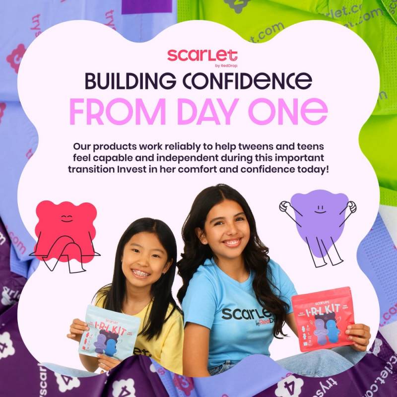 Gear Diary’s 2026 Back-to-School Gift Guide & Giveaway: Smart, Practical Picks for Every Stage of School and Beyond 36 Scarlet by Red Drop Period Kit