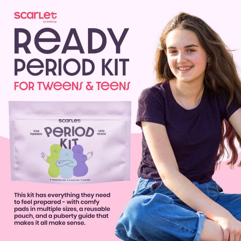 Gear Diary’s 2026 Back-to-School Gift Guide & Giveaway: Smart, Practical Picks for Every Stage of School and Beyond 37 Scarlet by Red Drop Period Kit