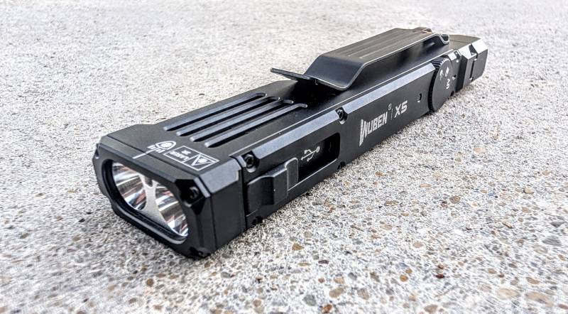 WUBEN X5 3-in-1 1300 Lumens Compact EDC Flashlight Review: A Pocket-Sized Powerhouse with UV, Laser, and Backup Charging 2 WUBEN X5 3-in-1 1300 Lumens Compact EDC Flashlight