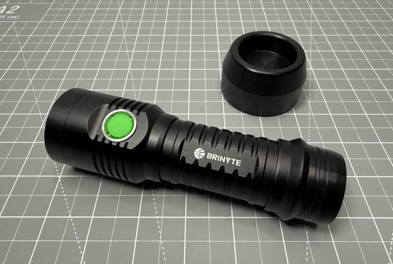 Brinyte WT01 Flashlight Review: A Powerful Light with a Clever Charging Dock Feature 4 Brinyte WT01 Flashlight