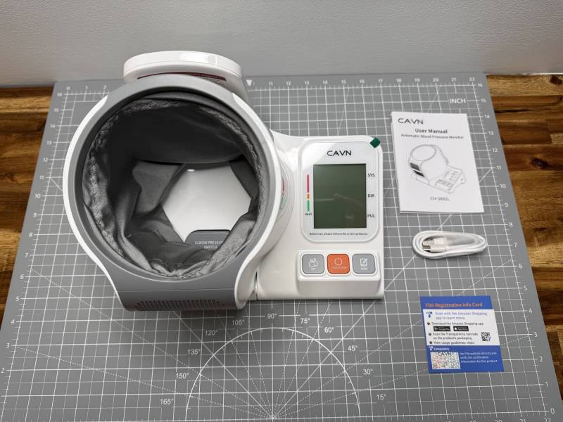 CAVN Blood Pressure Monitor Review: A Blood Pressure Monitor Without Apps for Simple At-Home Readings 2 CAVN Blood Pressure Monitor