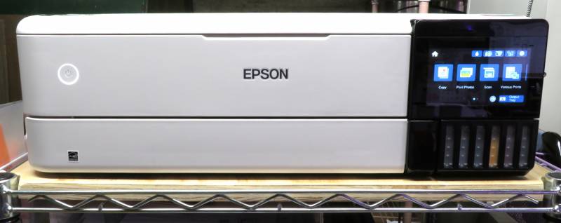 EPSON EcoTank Photo ET-8550 Review: Prosumer Printing at Prosumer Prices 1 EPSON EcoTank Photo ET-8550 front.