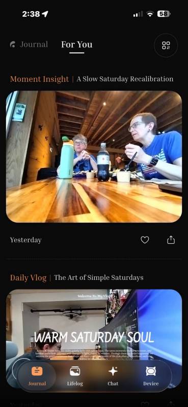 Looki L1 Wearable Lifelogging Camera Review: This AI Camera Turned My Everyday Life Into My Favorite Digital Journal 18 Looki L1 Wearable Lifelogging camera app