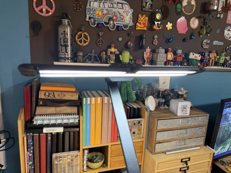 Quntis 3-Stage Foldable Desk Lamp Review: Big, Bright, and Built to Bend 10 Quntis 3-Stage Foldable Desk Lamp
