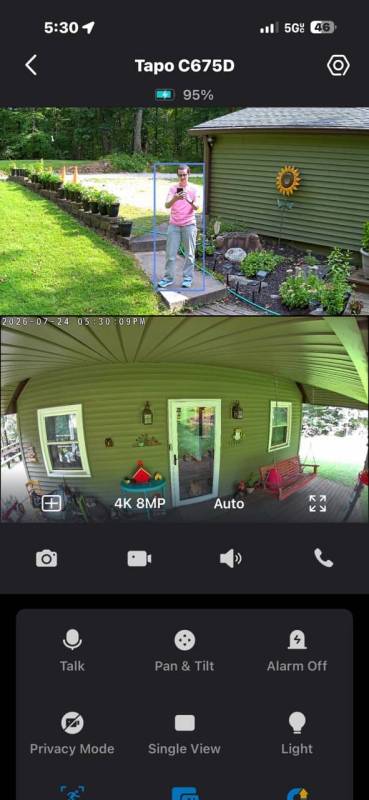 TP-Link Tapo C675D Security Camera Review: Two 4K Lenses, Solar Power, and No Subscription Required 24 TP-Link Tapo 4K Dual-Lens Solar Pan/Tilt Security Camera