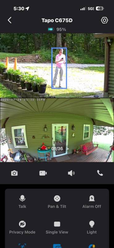 TP-Link Tapo C675D Security Camera Review: Two 4K Lenses, Solar Power, and No Subscription Required 25 TP-Link Tapo 4K Dual-Lens Solar Pan/Tilt Security Camera