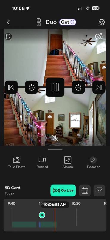 Wyze Cam Pan v4 and Wyze Duo Cam Pan Indoor/Outdoor Security Cameras Review: Budget Cams with Premium Features 20 The Wyze App