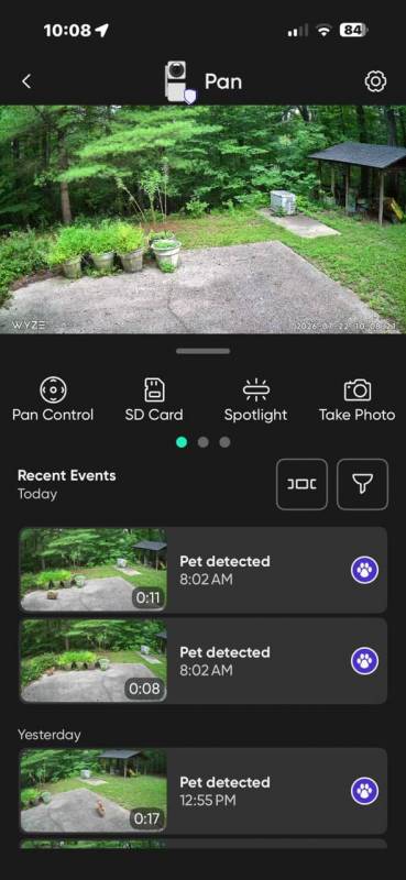 Wyze Cam Pan v4 and Wyze Duo Cam Pan Indoor/Outdoor Security Cameras Review: Budget Cams with Premium Features 19 The Wyze App