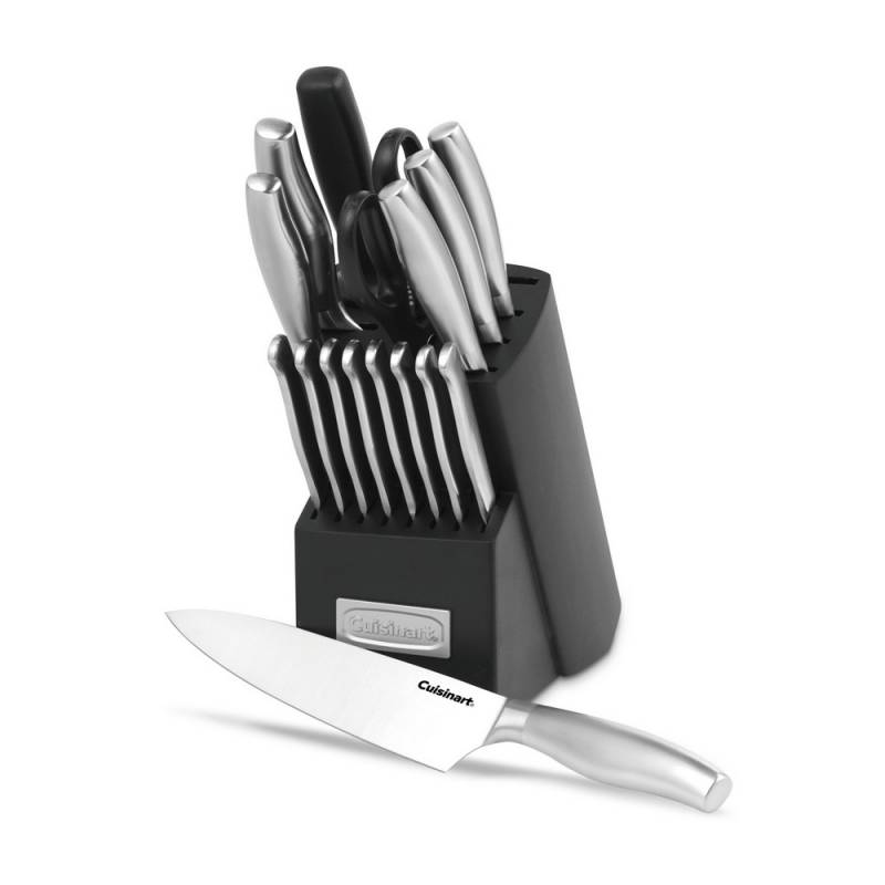 Cuisinart Labor Day Deals Cut Up to 28% Off Cookware and Cutlery Through Sept. 13 8 17-Pc Artiste Collection Cutlery Block Set - Cuisinart Labor Day Deals