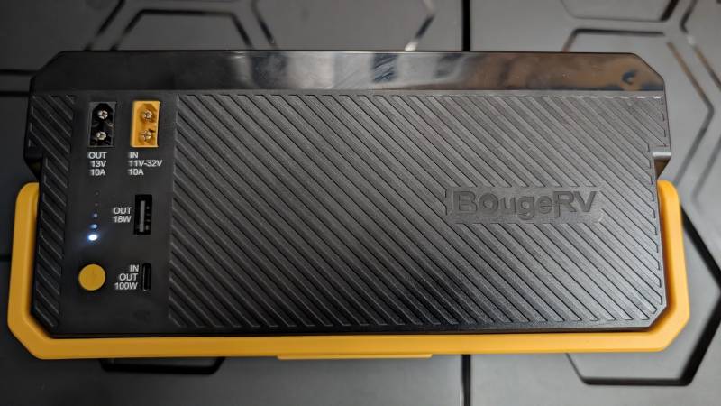 BougeRV CRD2 V2.0 43QT Dual Zone 12V Portable Fridge Review 4 BougeRV CRD2 V2.0 43QT Dual Zone 12V Portable Fridge external battery