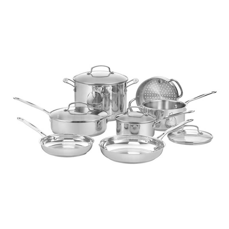Cuisinart Labor Day Deals Cut Up to 28% Off Cookware and Cutlery Through Sept. 13 2 Chef's Classic Stainless 11 Piece Set - Cuisinart Labor Day Deals