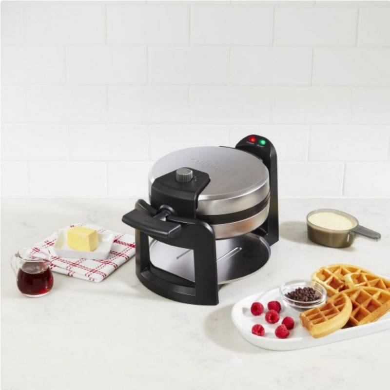 Cuisinart Kitchen Deals Serve Up to 28% Off Air Fryers, Cookware, Coffee Makers, and More 4 Cuisinart Round Flip Belgian Waffle Maker