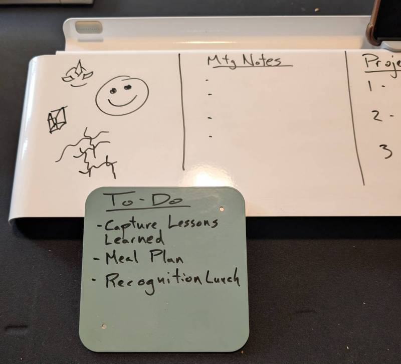 Fluidstance Slope Desk Whiteboard Review: This Is A Surprisingly Simple, Yet Extremely Handy Tool At Work! 4 Fluidstance Slope Desk Whiteboard notes