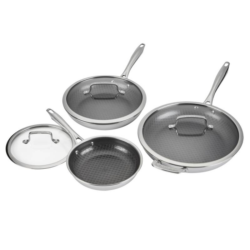 Cuisinart Labor Day Deals Cut Up to 28% Off Cookware and Cutlery Through Sept. 13 1 FusionElite+ Hybrid Tri-Ply Stainless Steel 6-Pc Skillet Set - Cuisinart Labor Day Deals