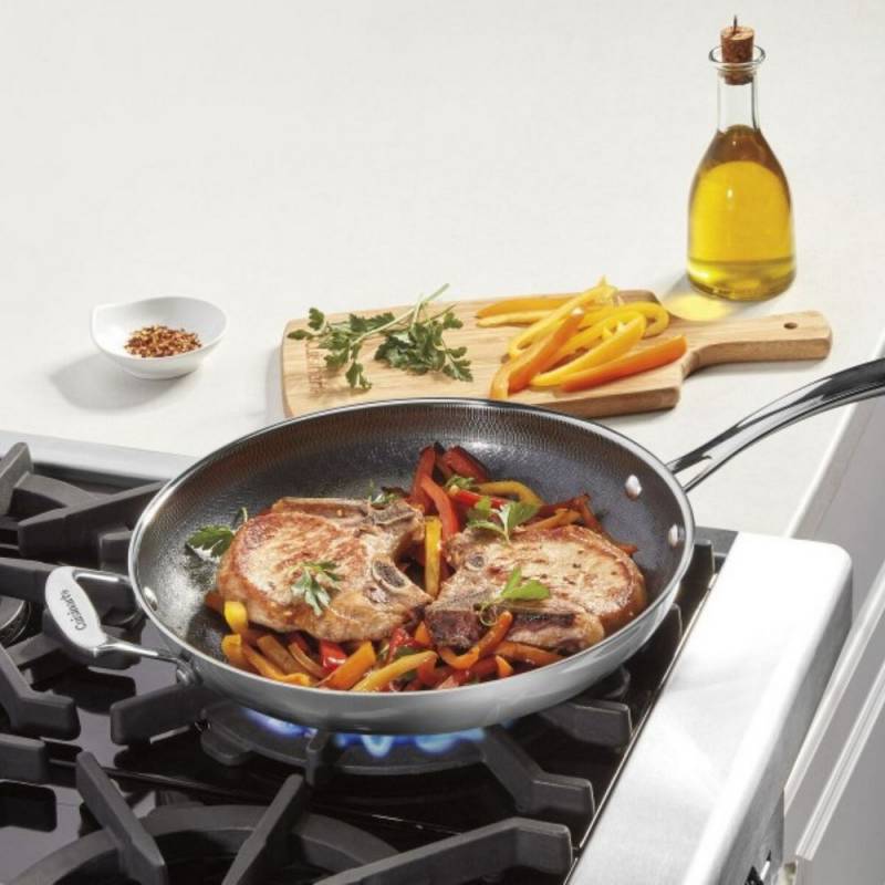 Cuisinart Kitchen Deals Serve Up to 28% Off Air Fryers, Cookware, Coffee Makers, and More 10 FusionPlus Hybrid Stainless Steel 12 Skillet with Helper