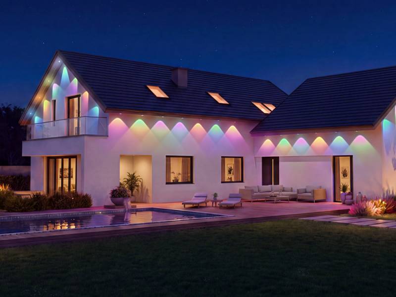 Govee’s IFA 2026 Lights Put AI on the Ceiling, Along the Walls, and Under the Eaves 13 Govee Permanent Outdoor Lights 2 Pro
