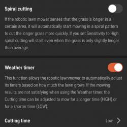 Husqvarna Automower 420 iQ Review: The Safe Bet in Robotic Mowing 19 Husqvarna Automower 420 iQ app screenshot