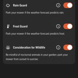 Husqvarna Automower 420 iQ Review: The Safe Bet in Robotic Mowing 20 Husqvarna Automower 420 iQ app screenshot
