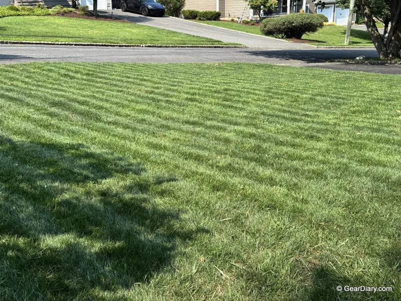 Husqvarna Automower 420 iQ Review: The Safe Bet in Robotic Mowing 33 Yard after being mowed with the Husqvarna Automower 420 iQ mower