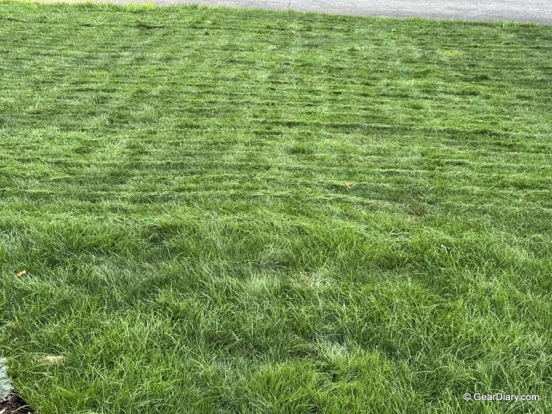 Husqvarna Automower 420 iQ Review: The Safe Bet in Robotic Mowing 34 Uneven cutting from Husqvarna Automower 420 iQ mower
