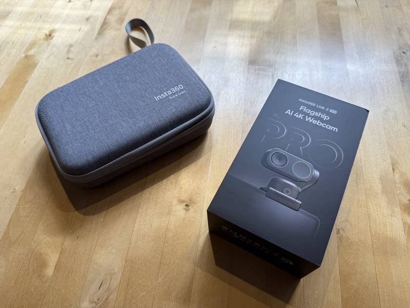 Insta360 Link 2 Pro AI 4K Webcam Review: Flagship Video and Audio Quality with Many Enhanced Features 2 Insta360 Link2 Pro box contents