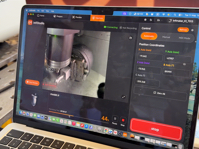 The InfiMaker K1 Makes 5-Axis CNC Machining Look Almost Too Easy, and It's Launching Soon on Kickstarter 15 InfiMaker K1