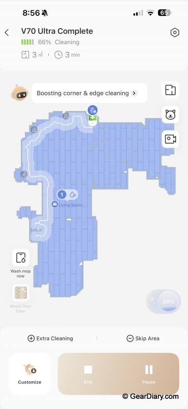 MOVA V70 Ultra Complete Review: This Robot Vacuum Climbs, Scrubs, and Cleans Like It Means It 19 MOVA V70 Ultra Complete