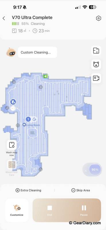 MOVA V70 Ultra Complete Review: This Robot Vacuum Climbs, Scrubs, and Cleans Like It Means It 21 MOVA V70 Ultra Complete