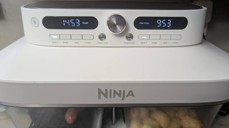 Ninja Crispi DualZone Dual Basket Glass Air Fryer Review: Double the Cooking, without the Coated Baskets 3 Ninja Crispi DualZone settings