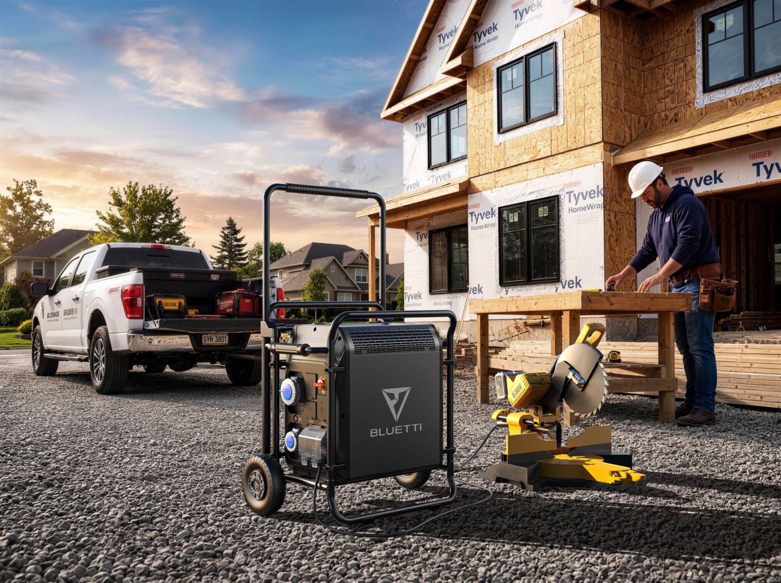 BLUETTU Pioneer 5000 E-Generator