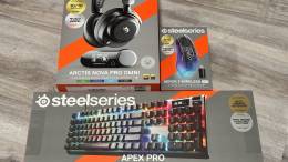 One Desk, Three SteelSeries Heavy Hitters: Arctis Nova Pro Omni, Apex Pro Gen 3, and Aerox 3 Wireless Gen 2 Reviewed