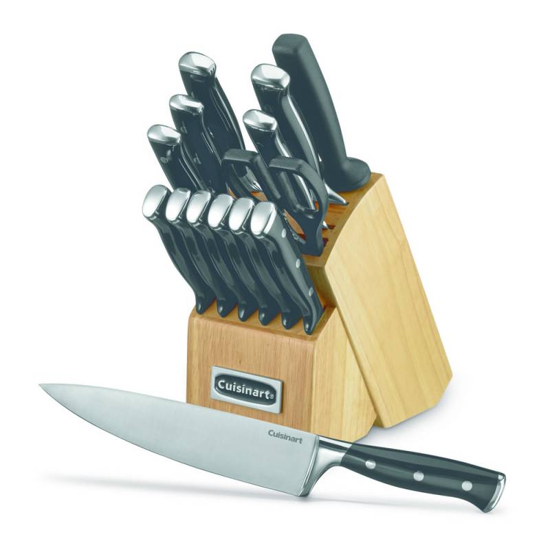 Cuisinart Labor Day Deals Cut Up to 28% Off Cookware and Cutlery Through Sept. 13 7 Triple Rivet 15-Pc Cutlery Block Set - Cuisinart Labor Day Deals